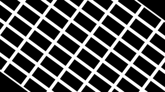 White rectangle rotating grid abstract design display wallpaper and display background