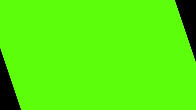 Green color rectangle rotating grid abstract design display wallpaper and display background on black background
