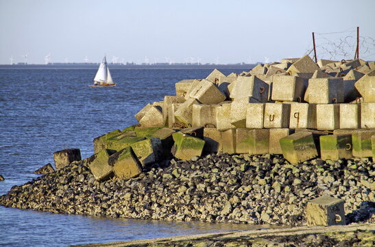 Uferbefestigung in Cuxhaven