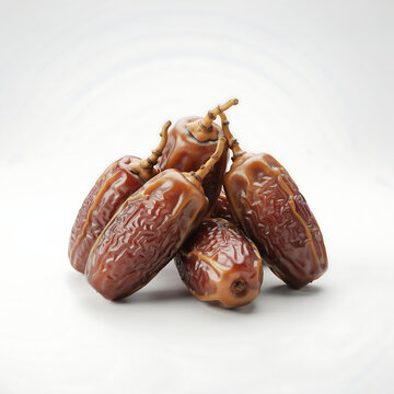 Freshly Pitted Medjool Dates Ready To Eat