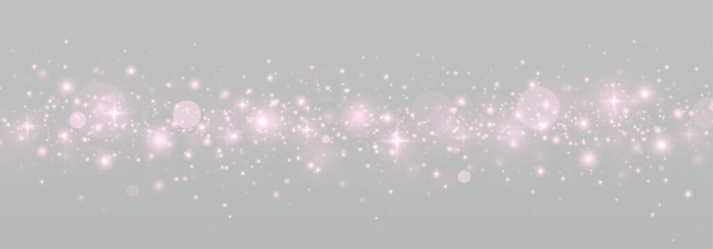 Bright holiday sparkle with shiny stars and magical glow.