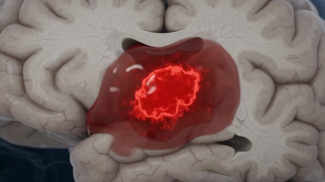 Medical education illustration of white blood cells undergoing diapedesis in a cerebral venous sinus vessel