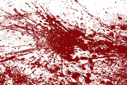 &Eacute;claboussures projections de liquides couleur sang 