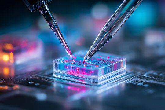 Microfluidic Lab on a Chip Device for Biomedical Research and Drug Discovery