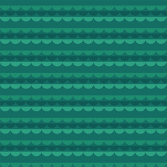 Teal emerald fish scale pattern background for tranquil © Fabian