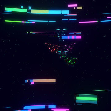 Glitch Fast Logo Reveal