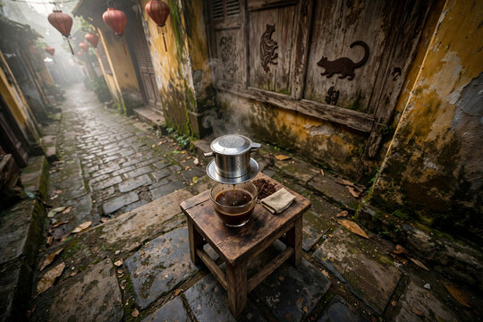 Vietnamese Hanoi Old Quarter Weasel Coffee Ca Phe Chon Pho Co Ha Noi