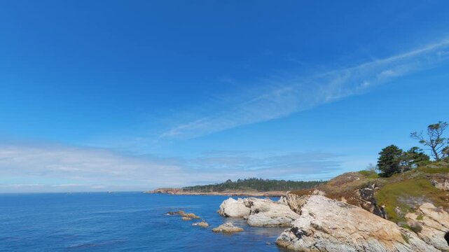 view of Point Lobos, California