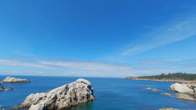 view of Point Lobos, California
