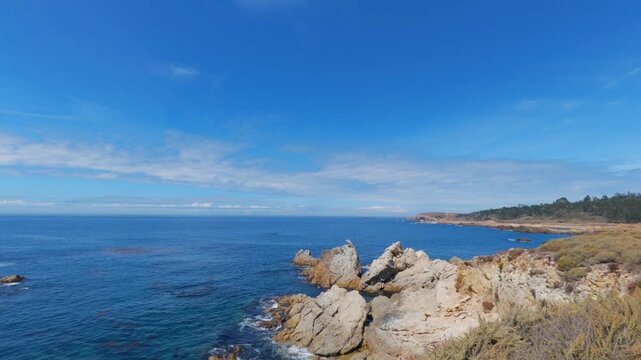 view of Point Lobos, California