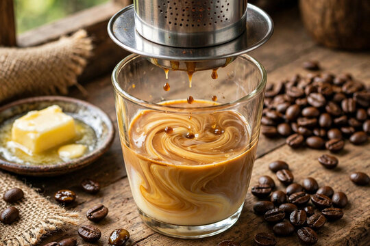 Vietnamese Buon Ma Thuot Robusta Butter Roast Milk Coffee C&agrave; Ph&ecirc; Sữa Robusta Bu&ocirc;n Ma Thuột Rang Bơ