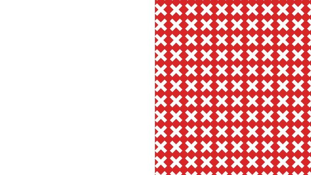 Background red white pattern plus