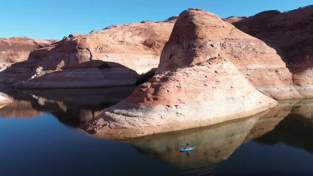 Kayaking in Lake Powell