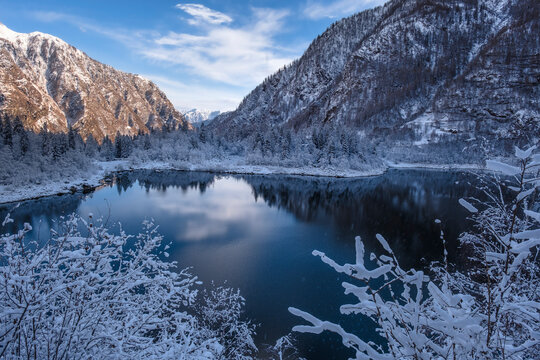 lake in the mountains