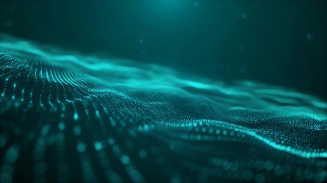 Digital Particle Wave Background