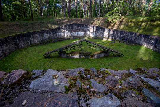 Peneriai Holocaust Park in Lithuania