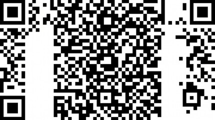 Fototapeta premium Black and white qr code digital pattern on a white background
