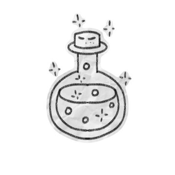 hand-drawn sketch art of  