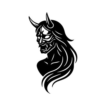 Japanese Hannya Mask Tattoo