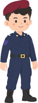 boy in uniform