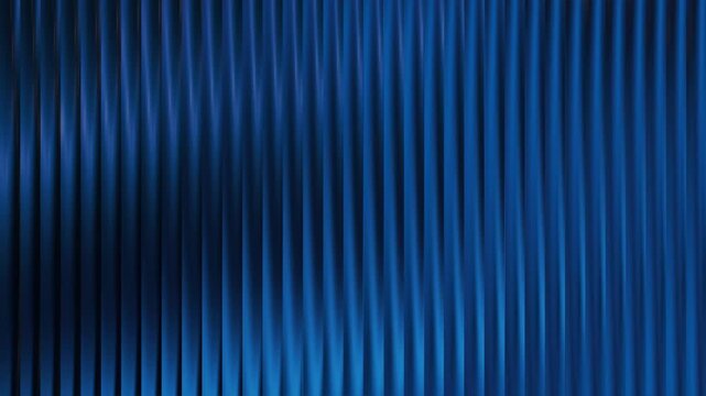 Dark blue vertical ribbed texture with gradient lighting effects