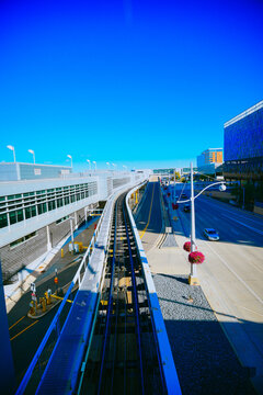 Minneapolis, Minnesota, USA09 13 2026: Minneapolis-Saint Paul International MSP Airport landscape