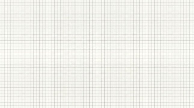 Graph Paper Background, Seamless Grid Pattern, White and Grey Lines, Clean Design