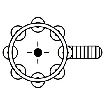 Tambourine icon