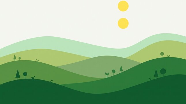 landscape with mountains