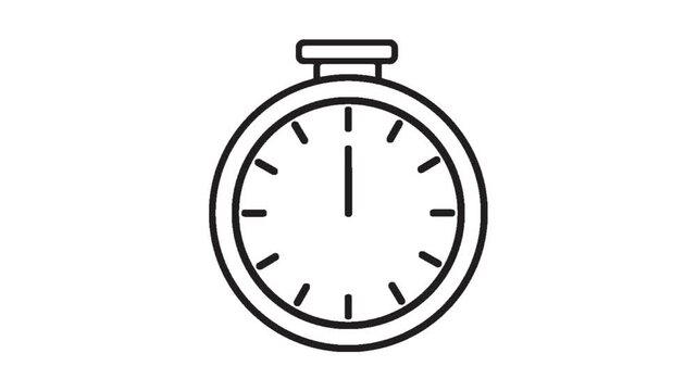 vector clock icon