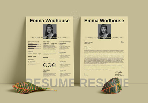 Modern Creative Resume & CV Template