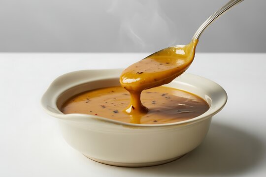 Spoonful Delicious Steaming Hot Vegetable Isolated Stock Asset