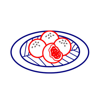 onde onde - traditional Indonesian snack