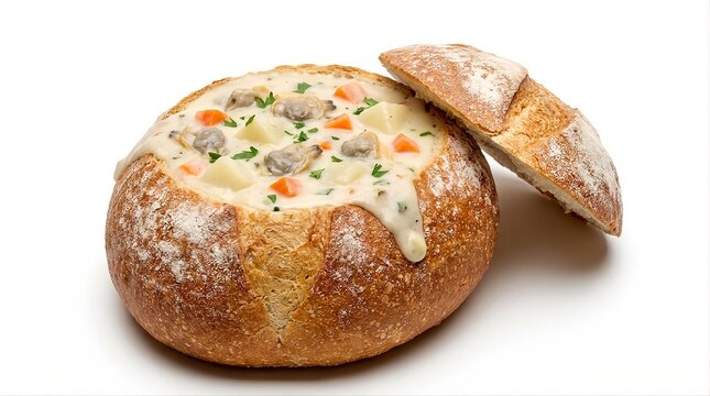 Gourmet Bread Bowl Soup