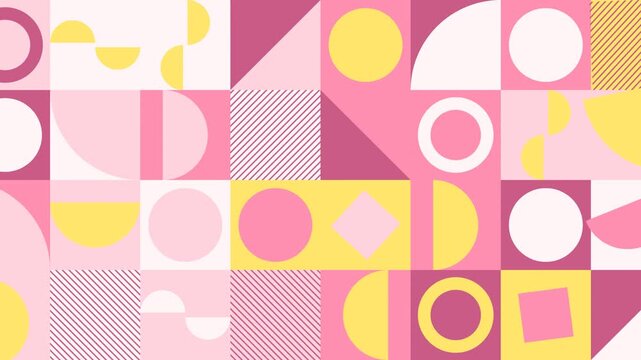 Geometric-BlushGrid