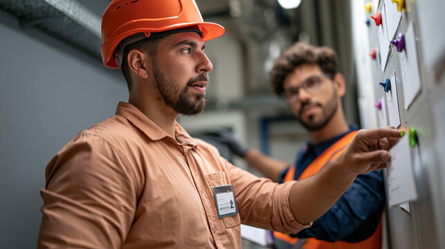 Workers Using an Asynchronous Handover Board