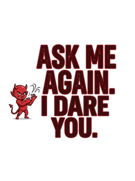Daring Devil Poster Motif.