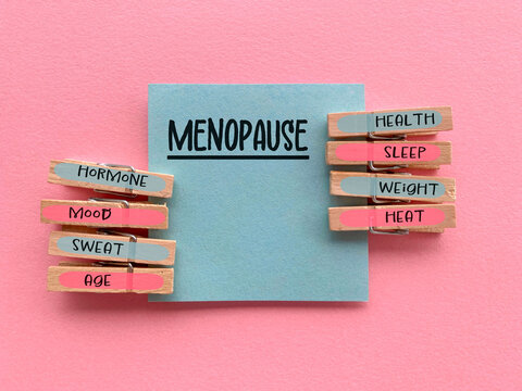 Menopause Symptoms and Women&rsquo;s Health Concept