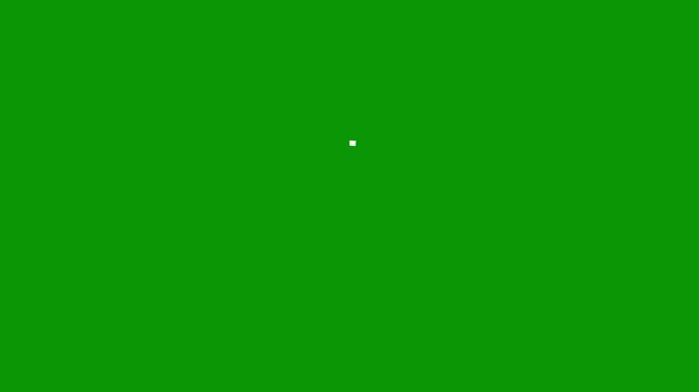Green Screen Loading Icons with Subtle Animation for Digital Progress and Buffering Indicators