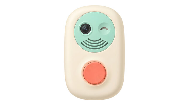 Baby monitor camera, smart home security and child nursery surveillance for safety, protection and parents monitoring. Cute tech, intercom and wireless device with sensor for indoor wifi gadget.