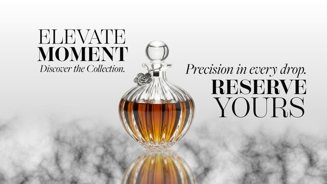 Luxury Perfume Bottle Product Promo