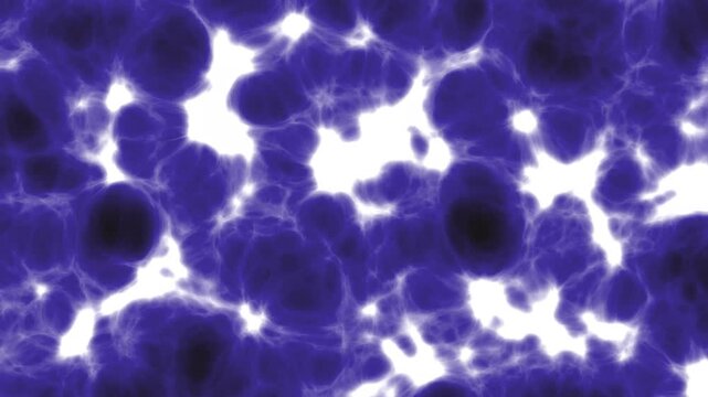 Blue Glowing Plasma Electric Energy Motion Graphics Loop Abstract Background