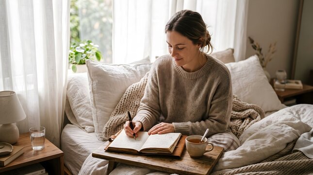 Senior Man Reading Newspaper at Home, Elderly Person Relaxing on Sofa and Following Daily News, Retirement Lifestyle and Current Affairs Concept