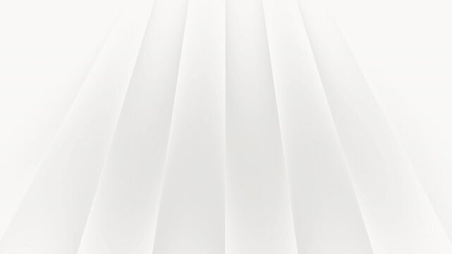 Abstract white fanlike shapes are dynamic and modern, ideal for backgrounds, web design, and branding materials needing a vibrant touch.