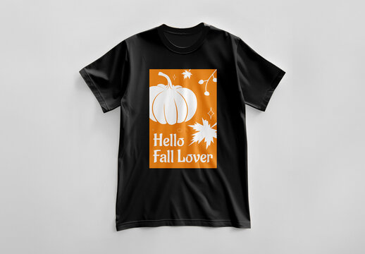 Fall Lover Thanksgiving Day T Shirt Design