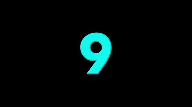 15 to 0 second countdown timer featuring a circular segmented ring with white blocks gradually disappearing as time counts down on black background