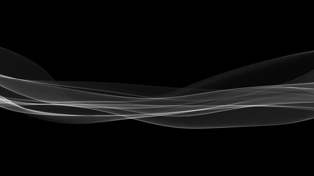 Abstract white lines - background loop