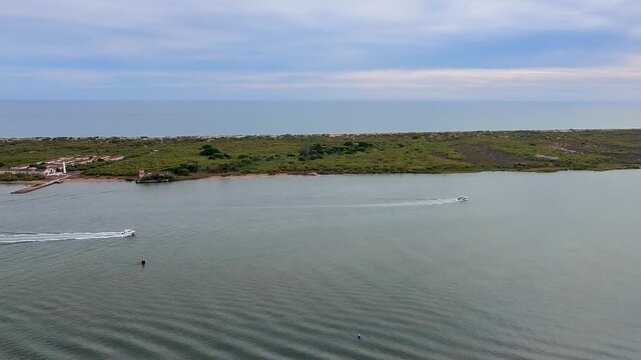 La Flecha de El Rompido Natural Site and the old Almadraba. Seafaring tradition between Cartaya and Lepe. Andalusia