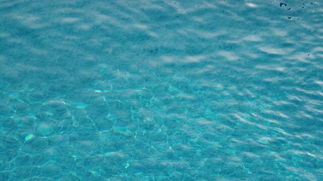 Rippling Turquoise Swimming Pool Water