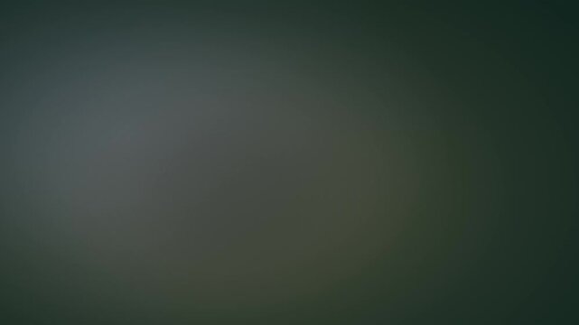 Dark green gray and black blurred gradient background with diffused light, abstract cinematic atmospheric motion backdrop for video, presentation and modern digital design